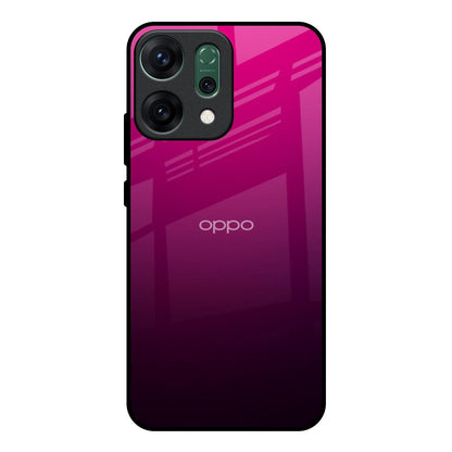 Purple Ombre Pattern Oppo Reno14 pro 5G Glass Back Cover Online