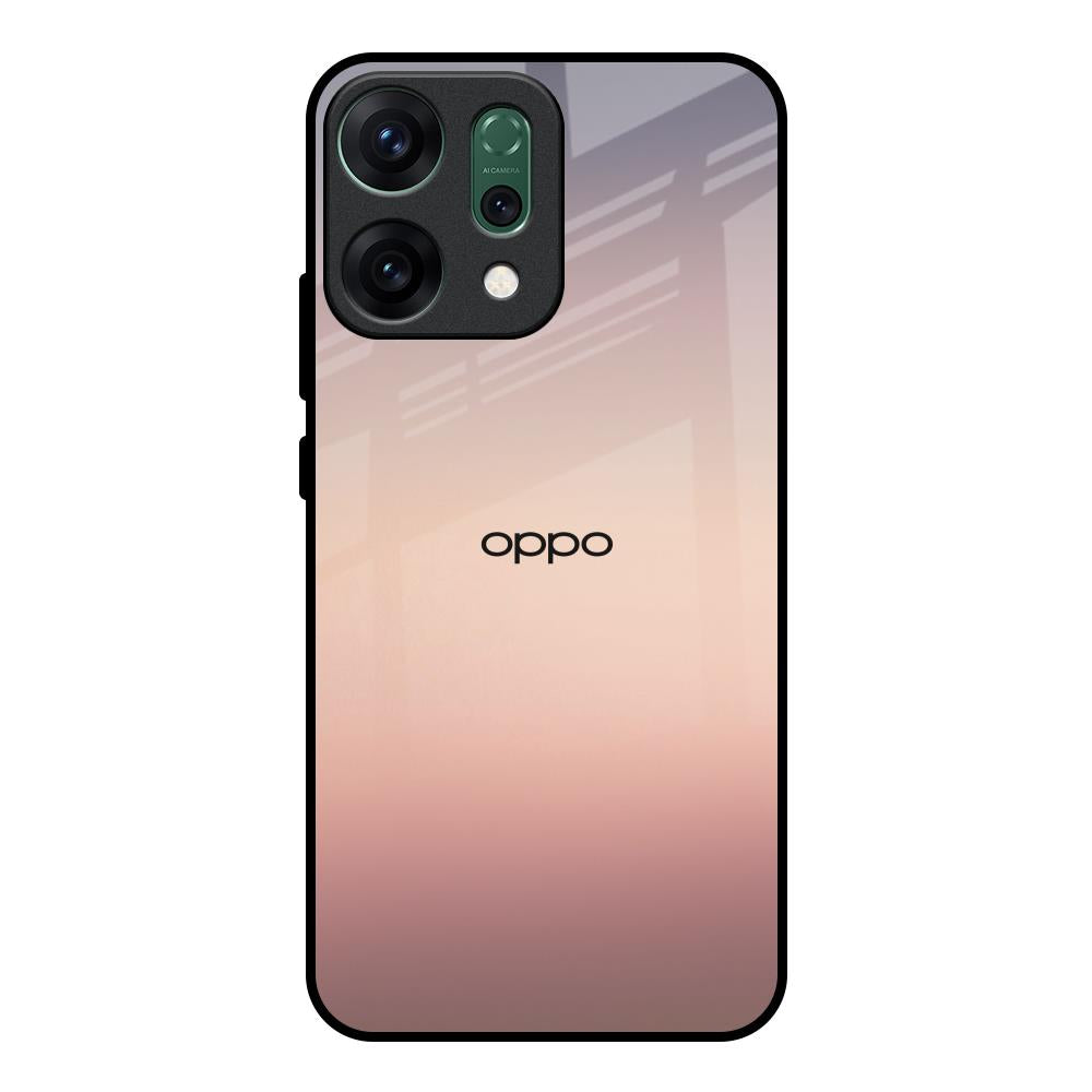 Golden Mauve Oppo Reno14 pro 5G Glass Back Cover Online