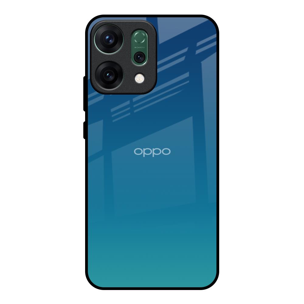 Celestial Blue Oppo Reno14 pro 5G Glass Back Cover Online