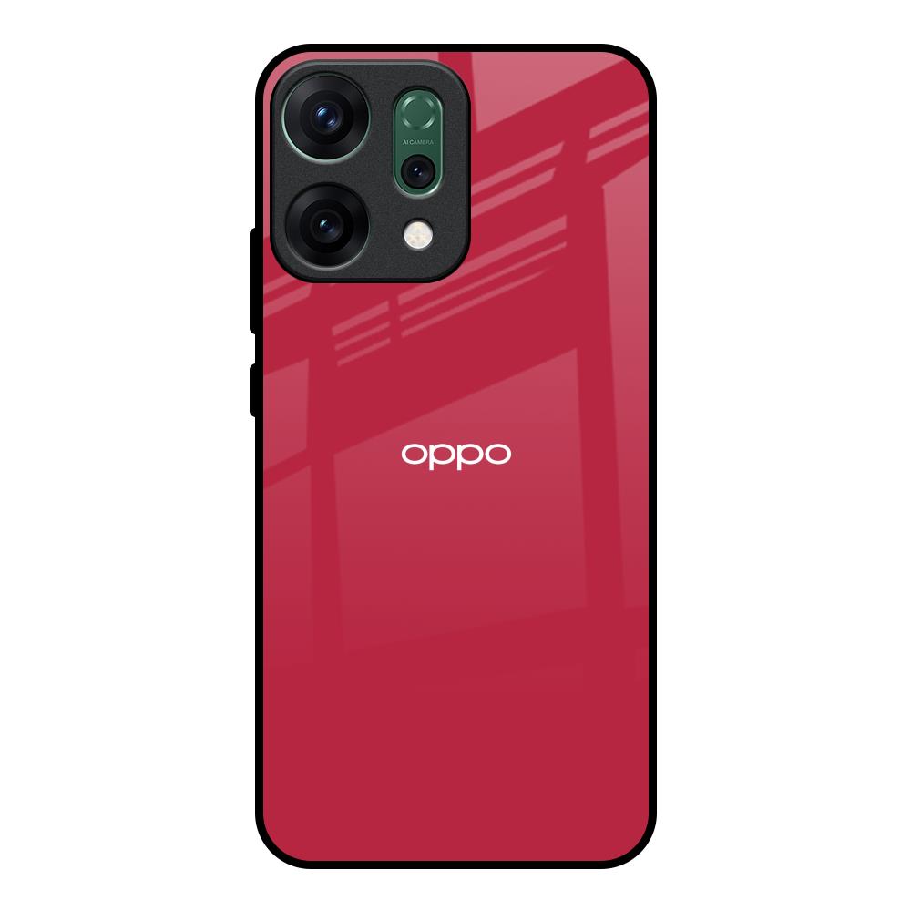 Solo Maroon Oppo Reno14 pro 5G Glass Back Cover Online