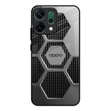 Hexagon Style Oppo Reno14 Pro 5G Glass Back Cover Online