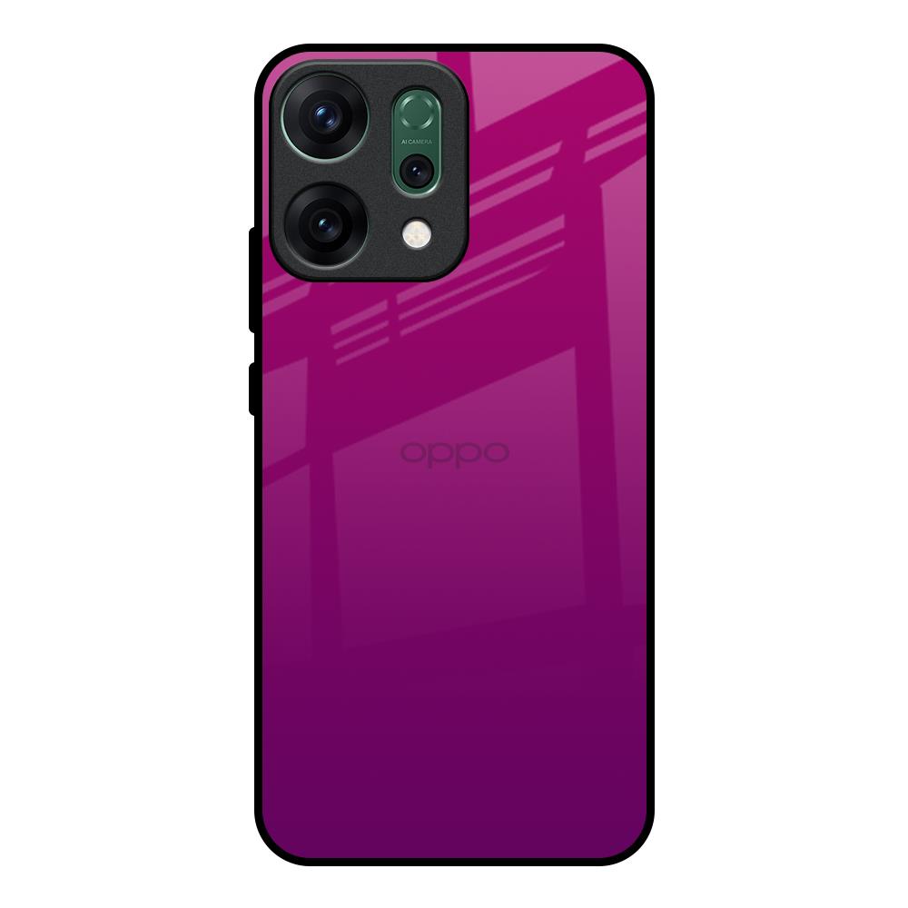 Magenta Gradient Oppo Reno14 pro 5G Glass Back Cover Online