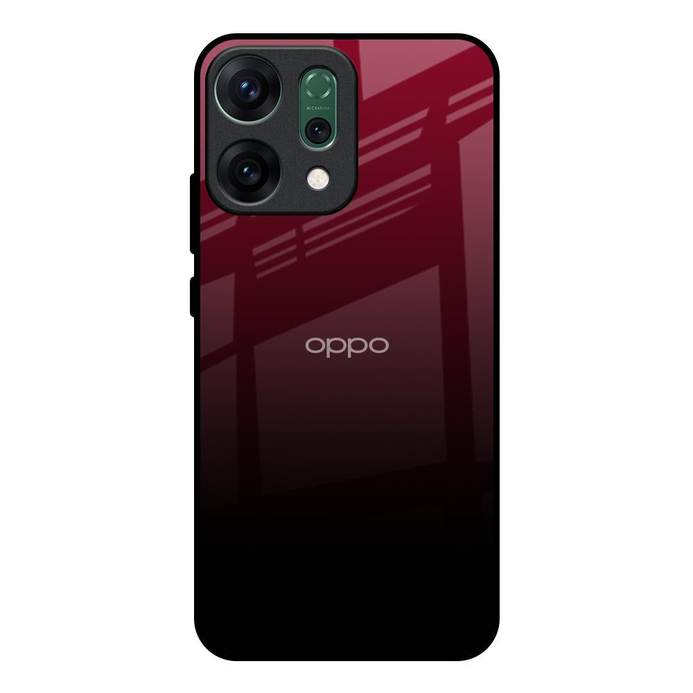 Wine Red Oppo Reno14 pro 5G Glass Back Cover Online
