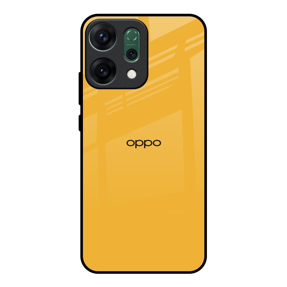 Fluorescent Yellow Oppo Reno14 pro 5G Glass Back Cover Online