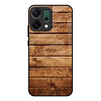 Wooden Planks Oppo Reno14 pro 5G Glass Back Cover Online