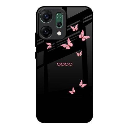 Fly Butterfly Oppo Reno14 pro 5G Glass Back Cover Online