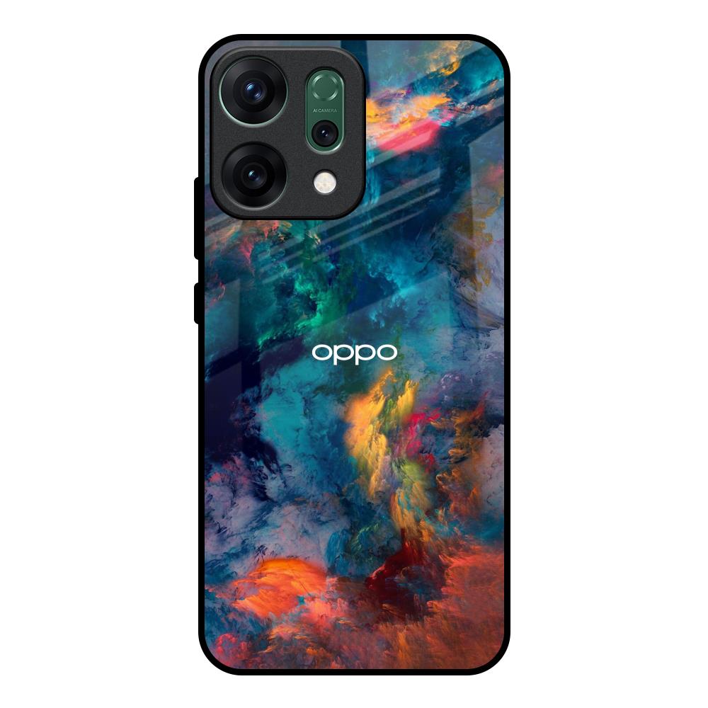 Colored Storm Oppo Reno14 pro 5G Glass Back Cover Online