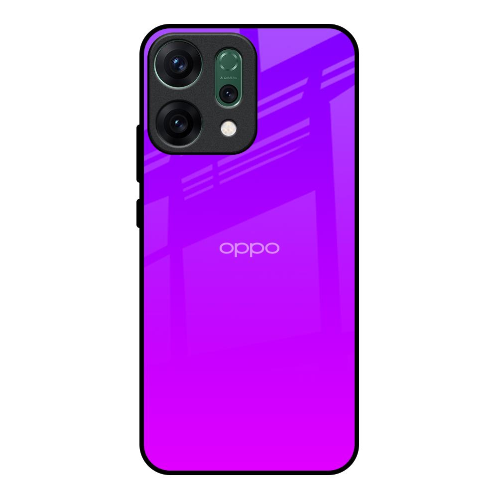 Purple Pink Oppo Reno14 pro 5G Glass Back Cover Online