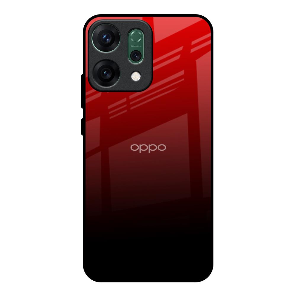 Maroon Faded Oppo Reno14 pro 5G Glass Back Cover Online
