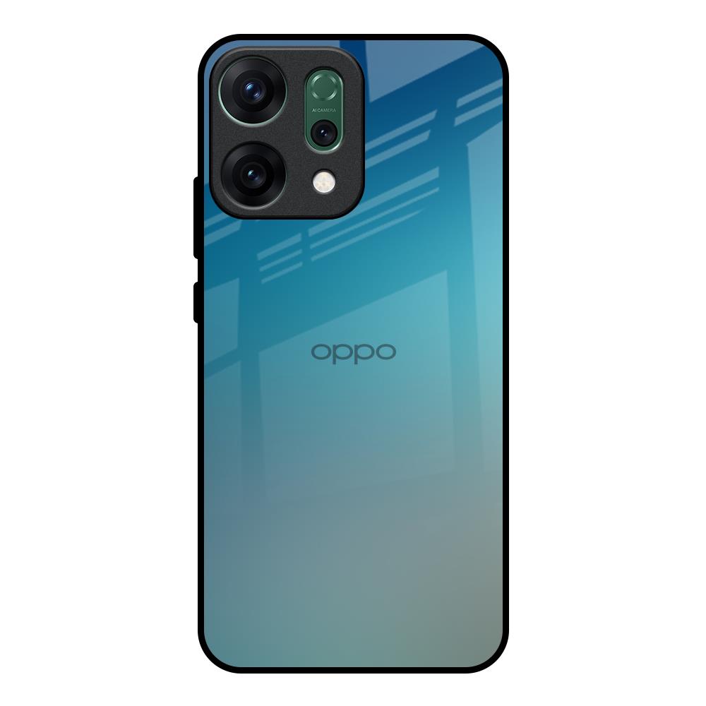 Sea Theme Gradient Oppo Reno14 pro 5G Glass Back Cover Online