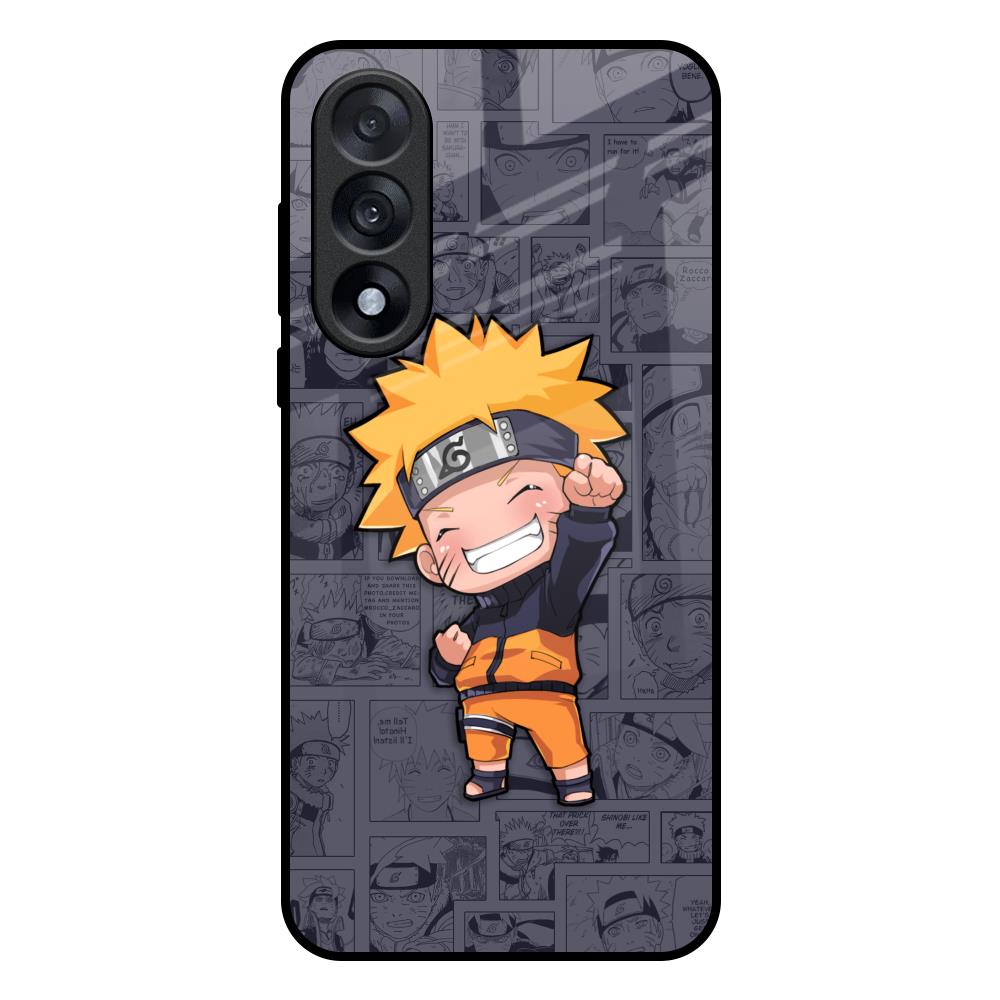 Orange Chubby OnePlus Nord 5 5G Glass Back Cover Online