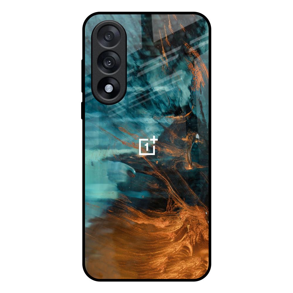 Golden Splash OnePlus Nord 5 5G Glass Back Cover Online