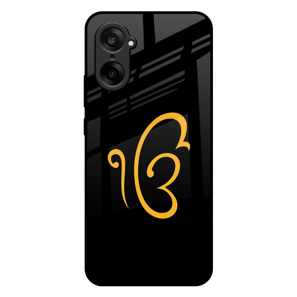 Luxury Fashion Initial OnePlus Nord CE5 5G Glass Back Cover Online