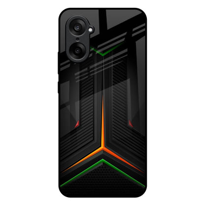 Modern Ultra Chevron OnePlus Nord CE5 5G Glass Back Cover Online