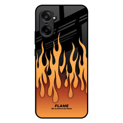 Fire Flame OnePlus Nord CE5 5G Glass Back Cover Online
