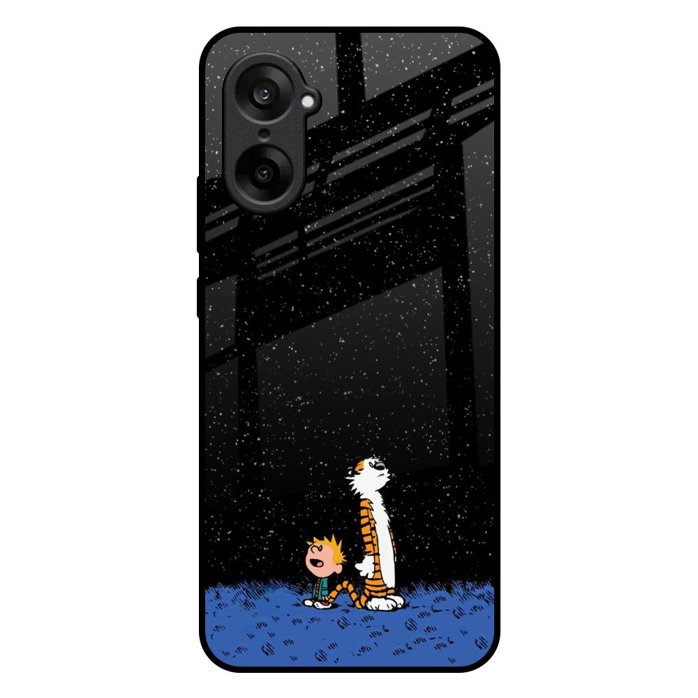 Night Sky Star OnePlus Nord CE5 5G Glass Back Cover Online