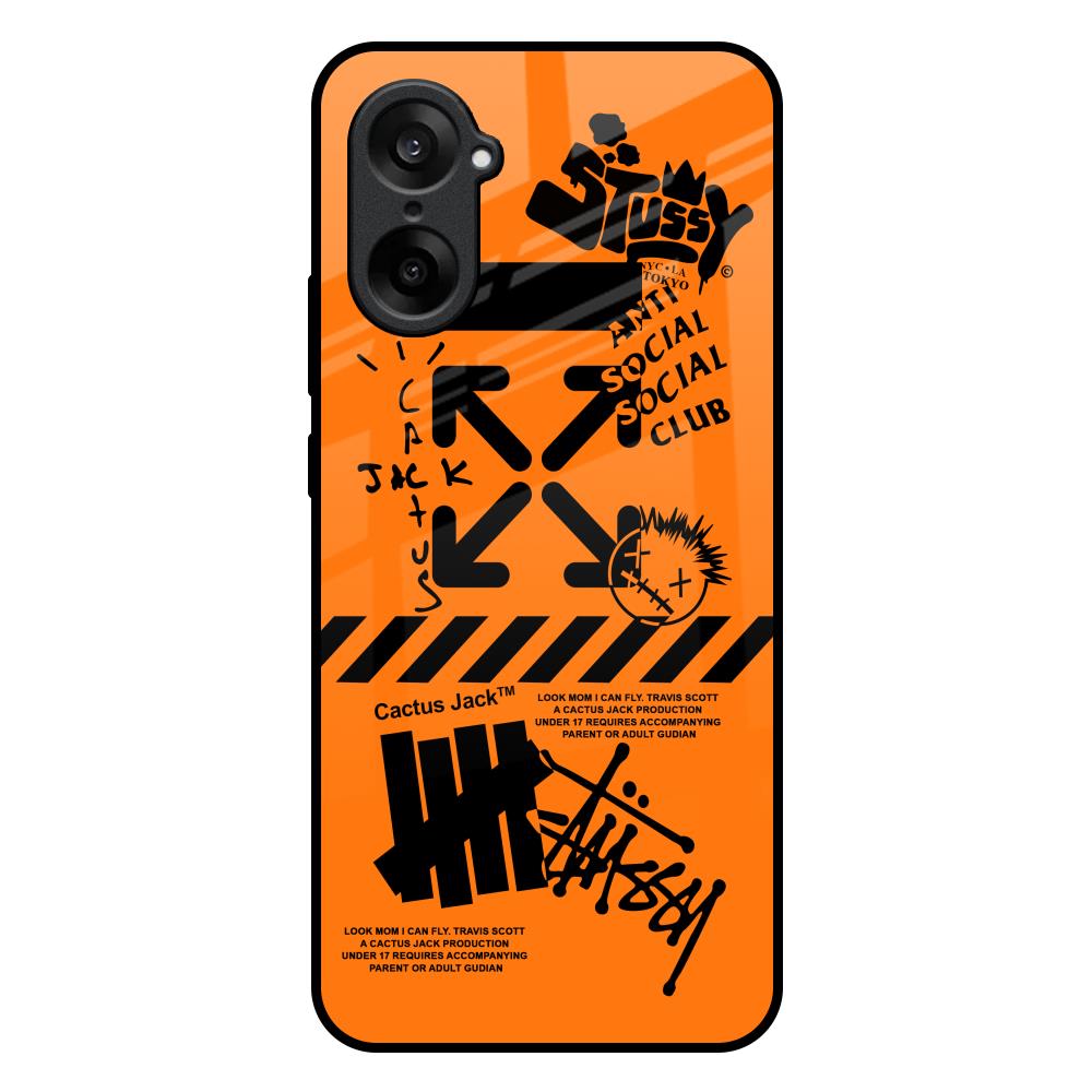 Anti Social Club OnePlus Nord CE5 5G Glass Back Cover Online