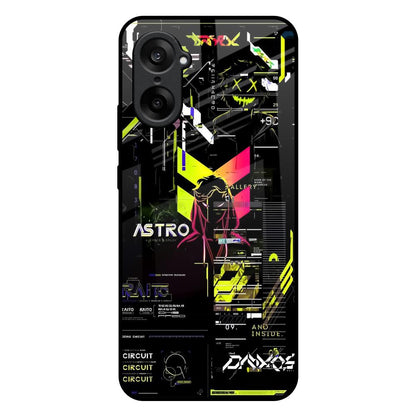 Astro Glitch OnePlus Nord CE5 5G Glass Back Cover Online