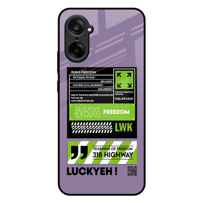Run & Freedom OnePlus Nord CE5 5G Glass Back Cover Online