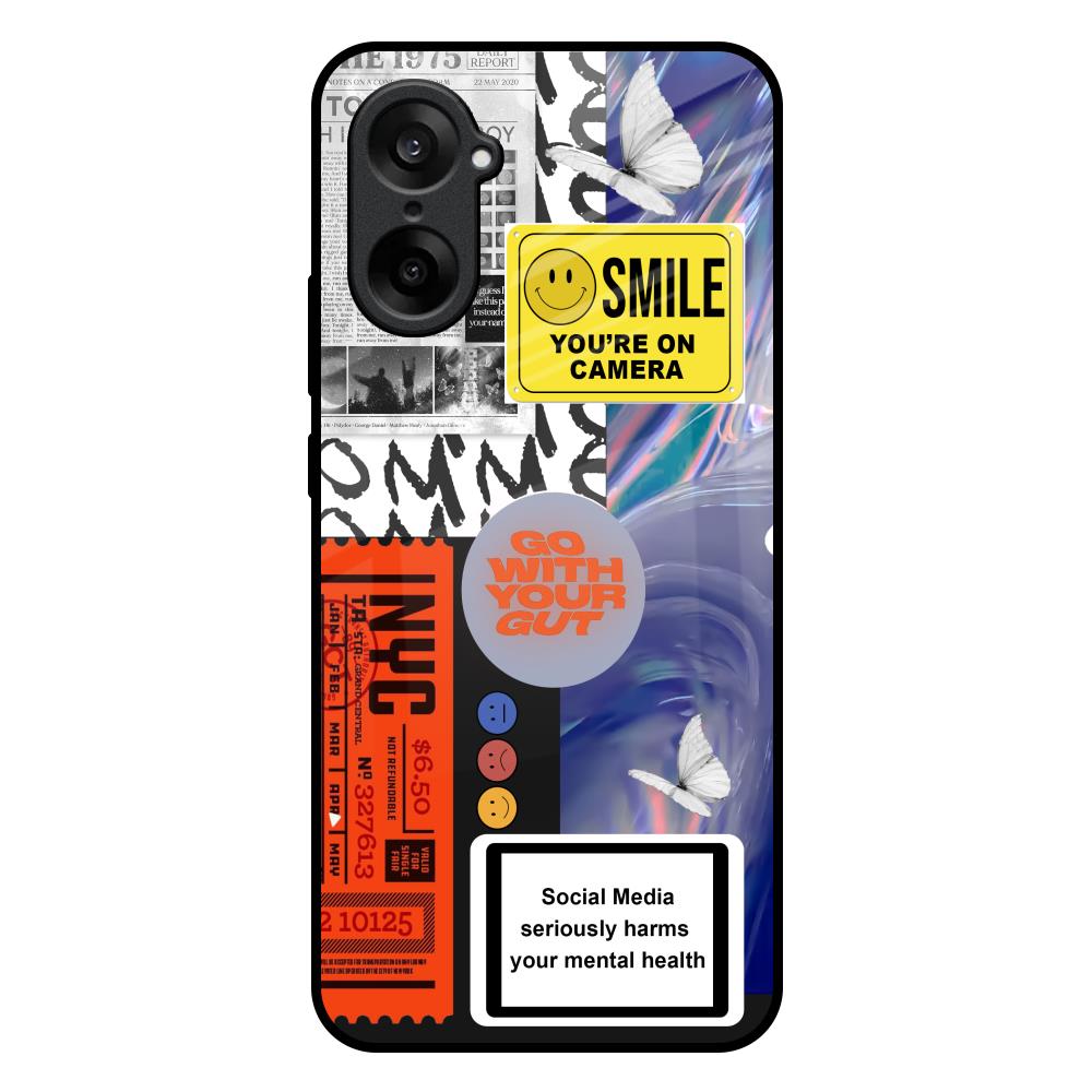 Smile for Camera OnePlus Nord CE5 5G Glass Back Cover Online