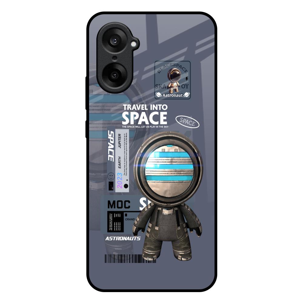 Space Travel OnePlus Nord CE5 5G Glass Back Cover Online