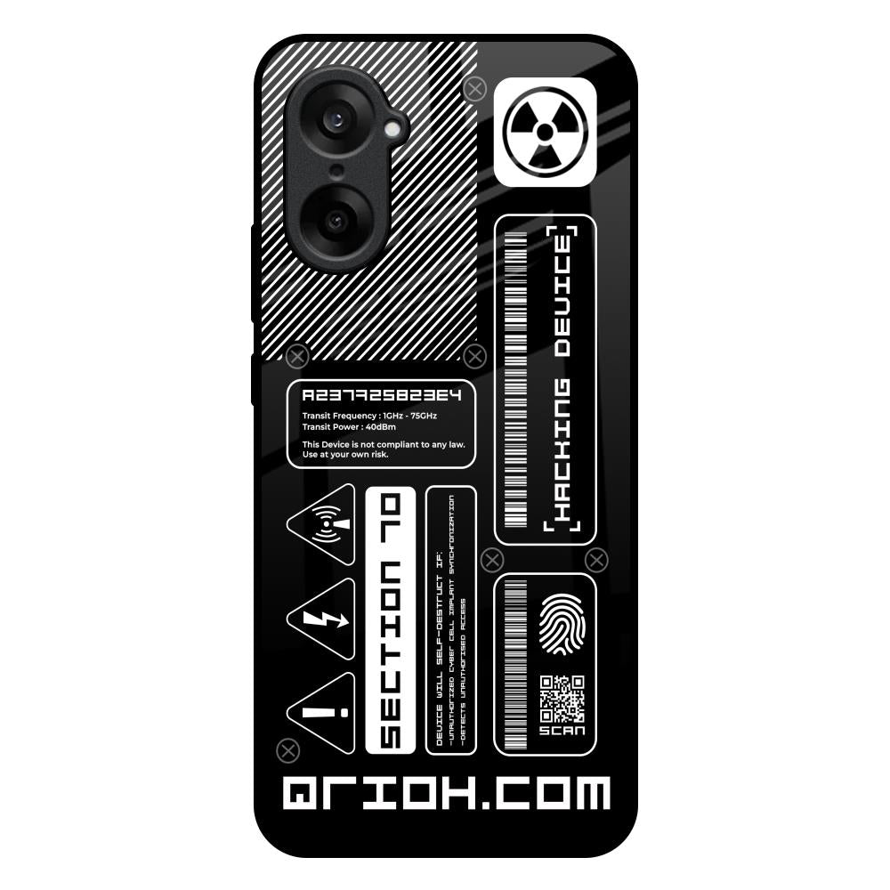 Futuristic Art OnePlus Nord CE5 5G Glass Back Cover Online