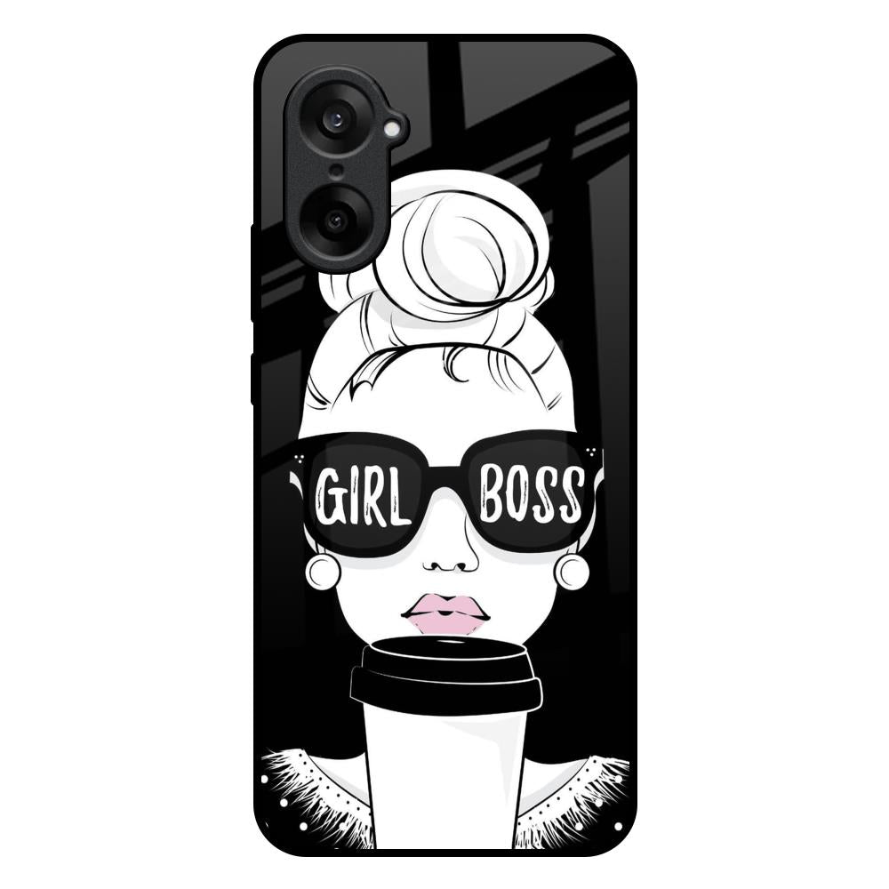 Girl Boss OnePlus Nord CE5 5G Glass Back Cover Online