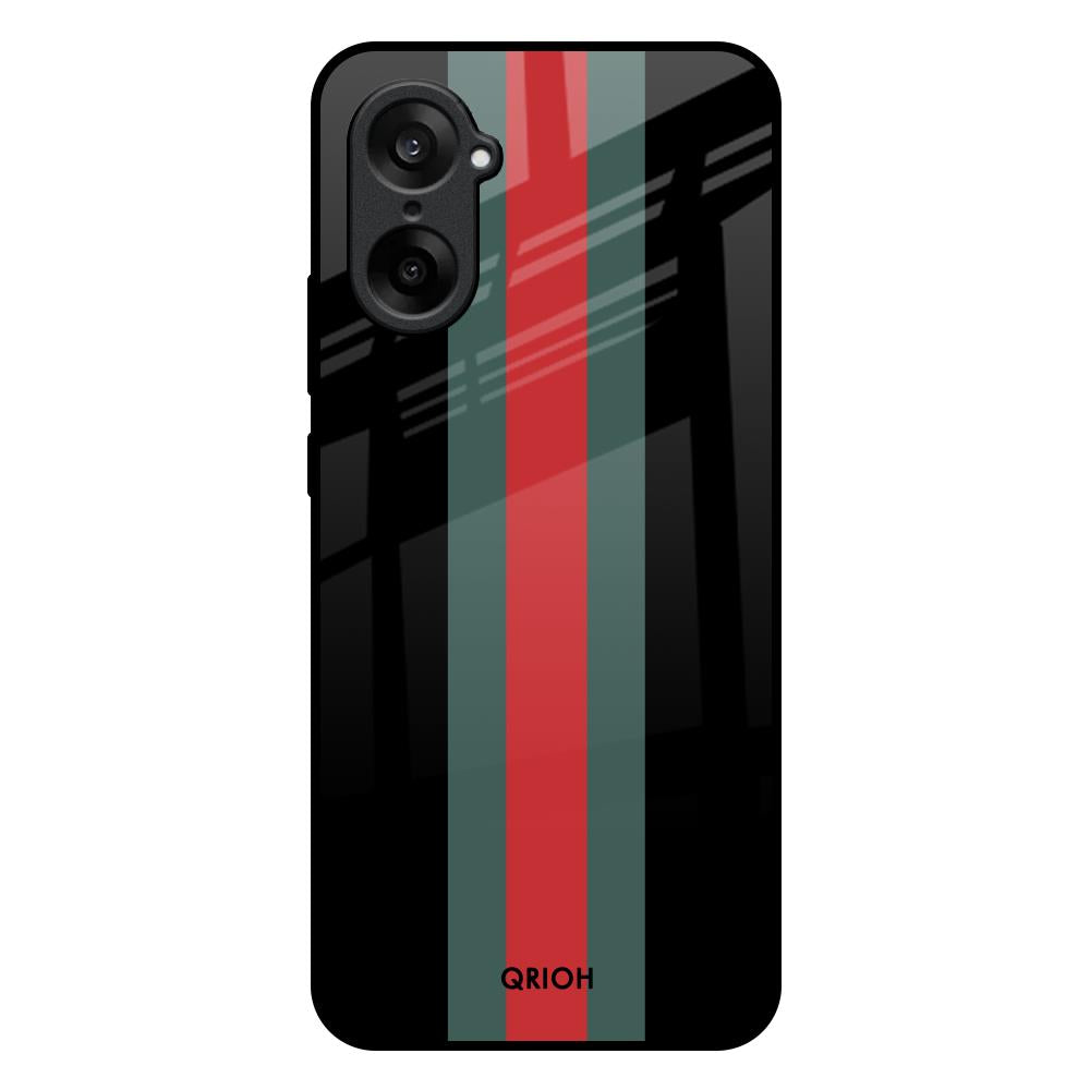 Vertical Stripes OnePlus Nord CE5 5G Glass Back Cover Online