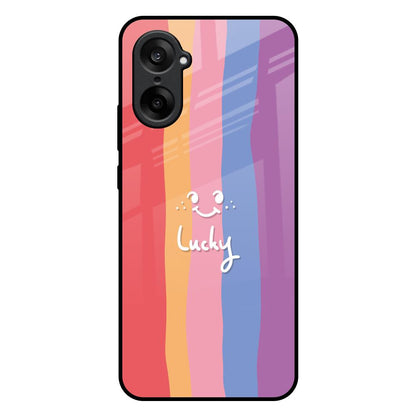 Lucky Abstract OnePlus Nord CE5 5G Glass Back Cover Online