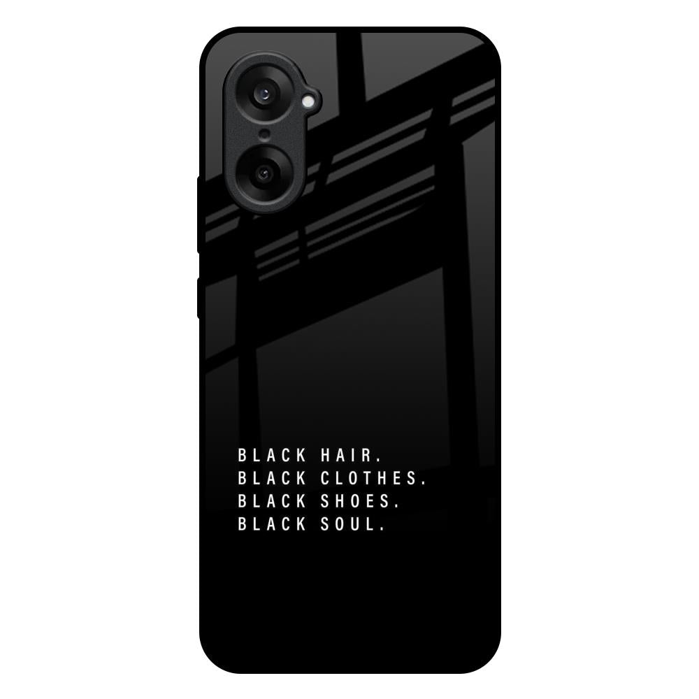 Black Soul OnePlus Nord CE5 5G Glass Back Cover Online