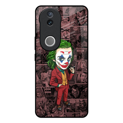 Joker Cartoon IQOO Z10R 5G Glass Back Cover Online