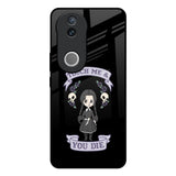 Touch Me & You Die IQOO Z10R 5G Glass Back Cover Online