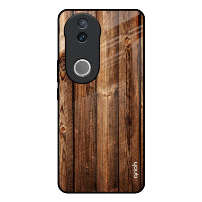 Timber Printed IQOO Z10R 5G Glass Back Cover Online