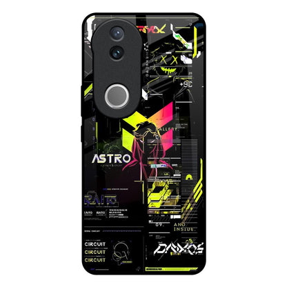 Astro Glitch IQOO Z10R 5G Glass Back Cover Online