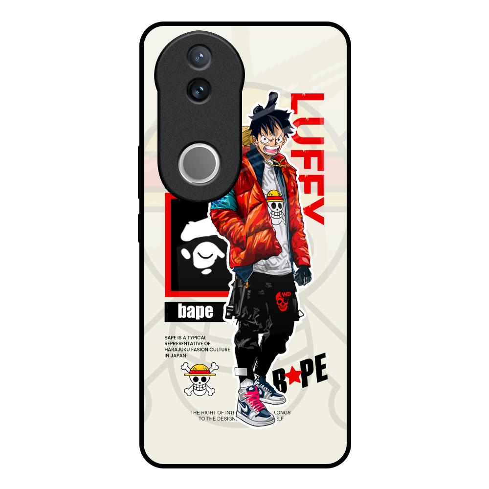 Bape Luffy IQOO Z10R 5G Glass Back Cover Online