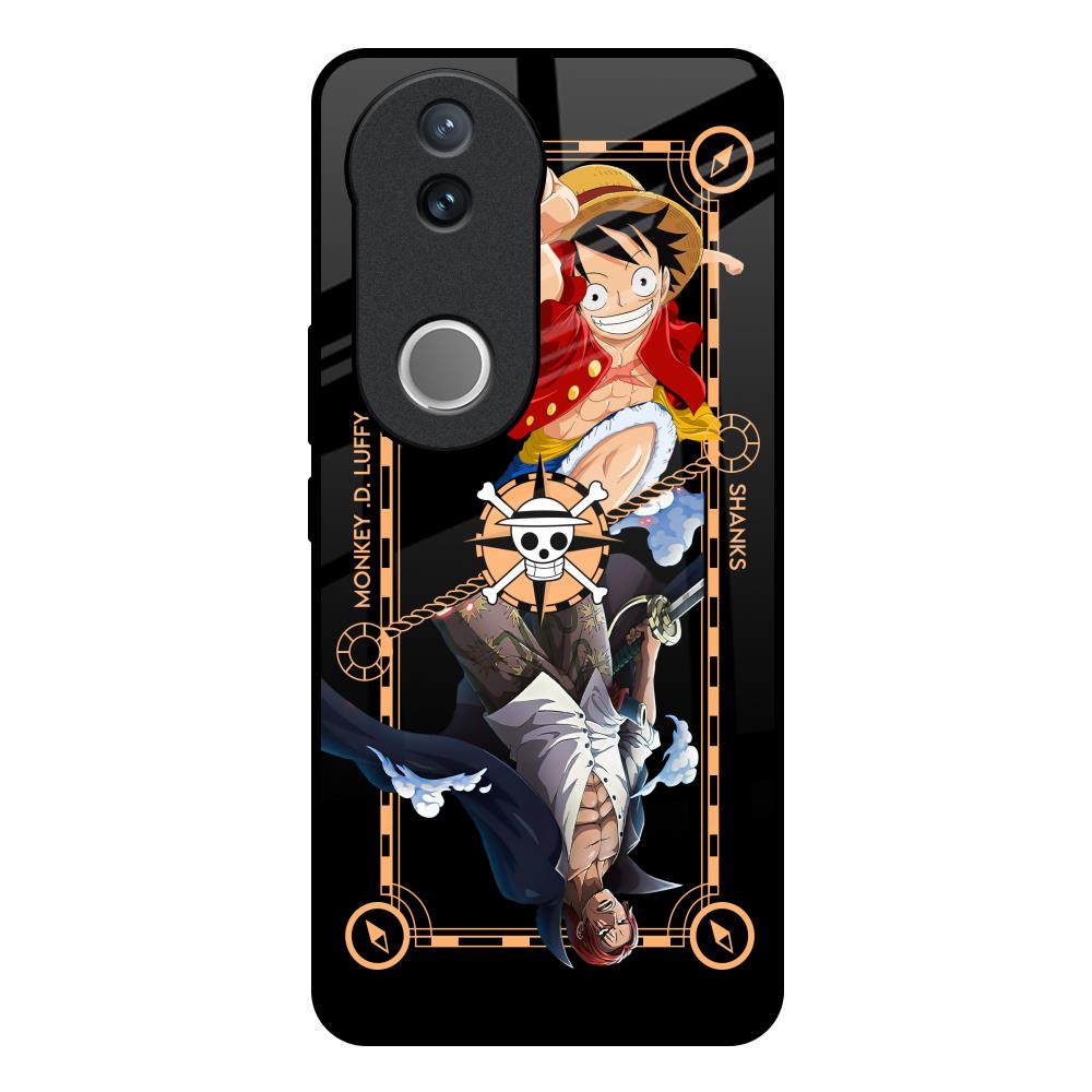 Shanks & Luffy IQOO Z10R 5G Glass Back Cover Online