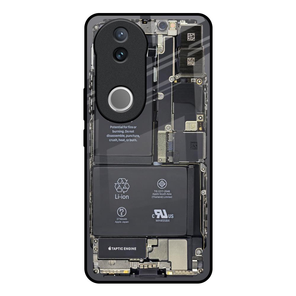 Skeleton Inside IQOO Z10R 5G Glass Back Cover Online