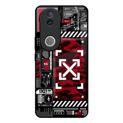 Technology Art IQOO Z10R 5G Glass Back Cover Online
