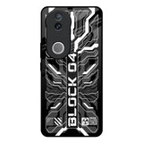 Monochrome Magic IQOO Z10R 5G Glass Back Cover Online