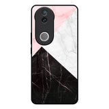 Marble Collage Art IQOO Z10R 5G Glass Back Cover Online