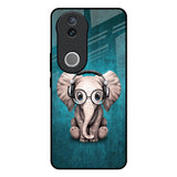 Adorable Baby Elephant IQOO Z10R 5G Glass Back Cover Online