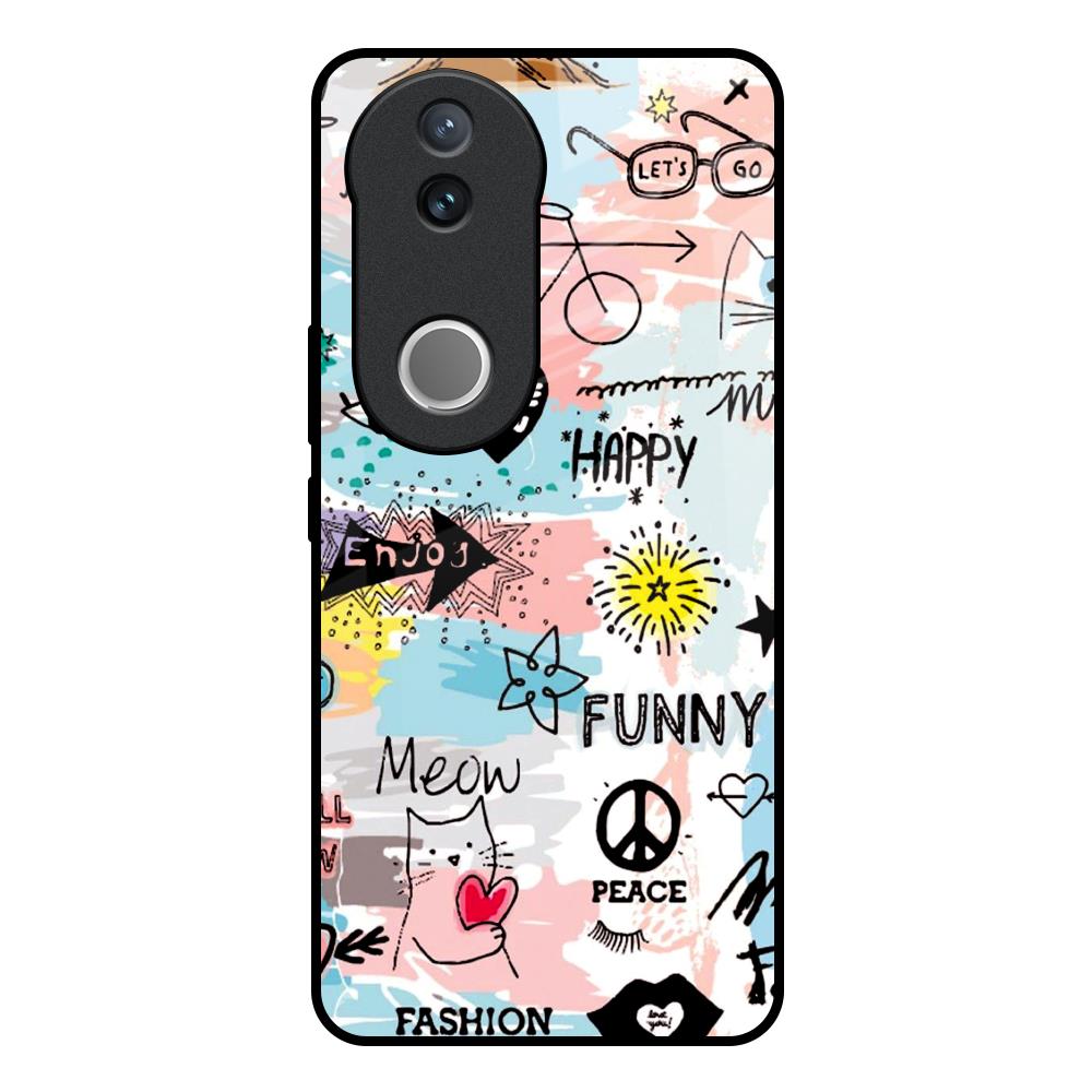 Just For You IQOO Z10R 5G Glass Back Cover Online