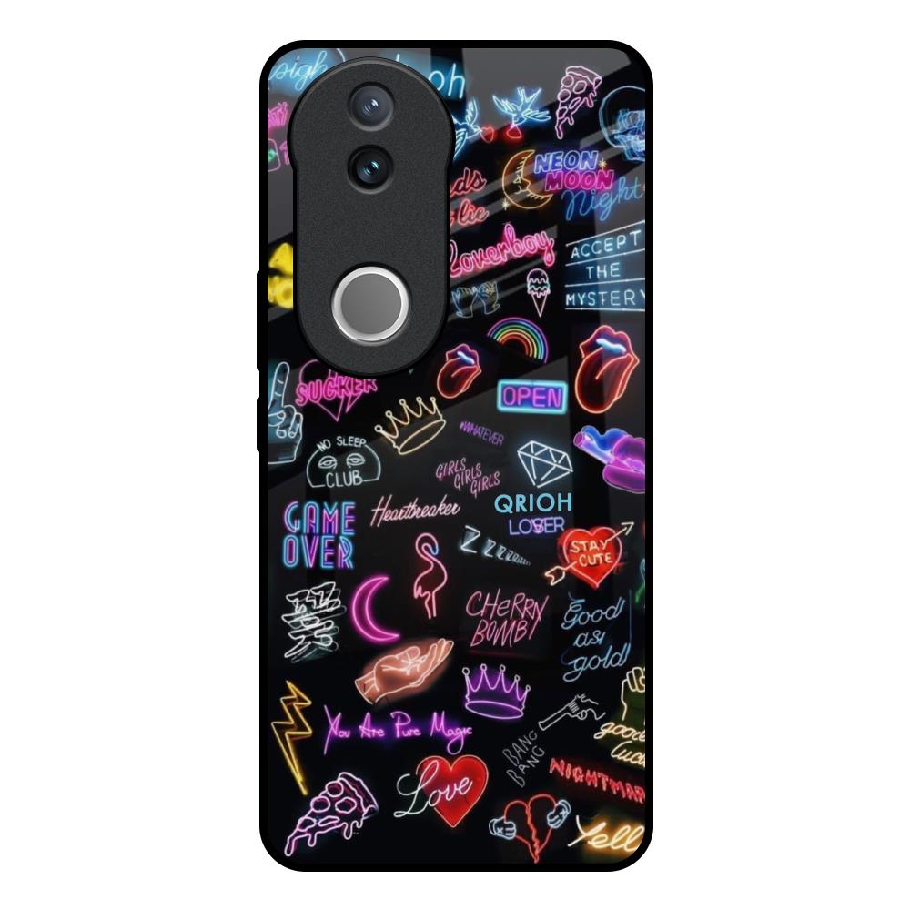 Accept The Mystery IQOO Z10R 5G Glass Back Cover Online