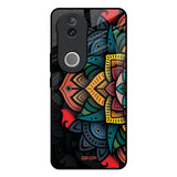Retro Gorgeous Flower IQOO Z10R 5G Glass Back Cover Online