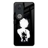 Monochrome Goku IQOO Z10R 5G Glass Back Cover Online