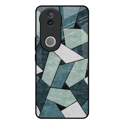 Abstact Tiles IQOO Z10R 5G Glass Back Cover Online