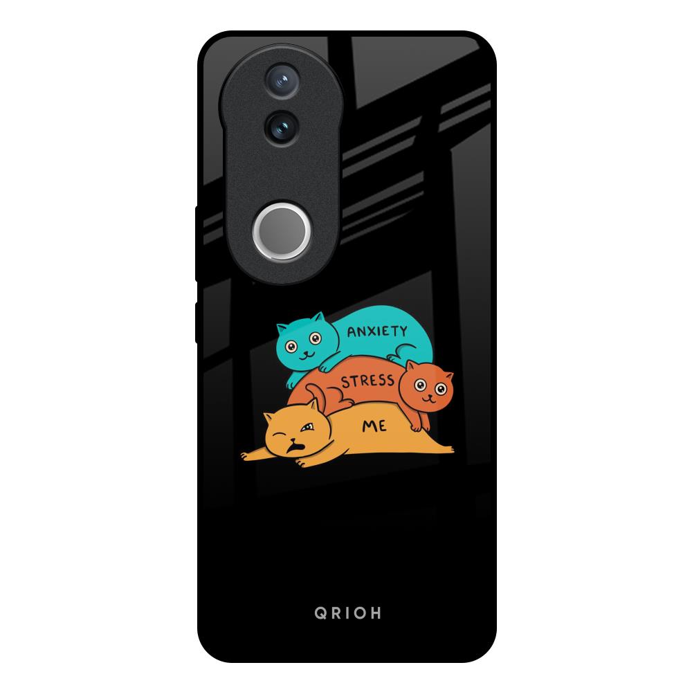 Anxiety Stress IQOO Z10R 5G Glass Back Cover Online