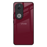 Classic Burgundy IQOO Z10R 5G Glass Back Cover Online
