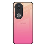 Pastel Pink Gradient IQOO Z10R 5G Glass Back Cover Online