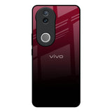 Wine Red IQOO Z10R 5G Glass Back Cover Online